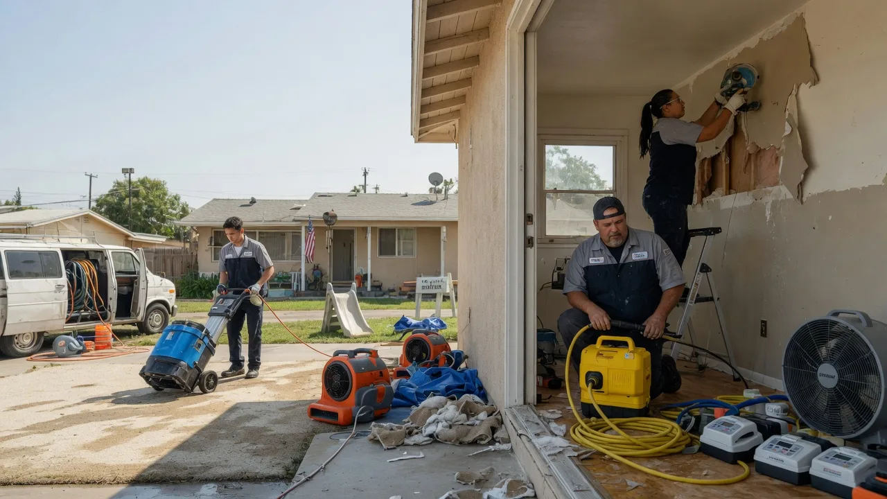 Water Damage Restoration in Bluejacket, OK near me